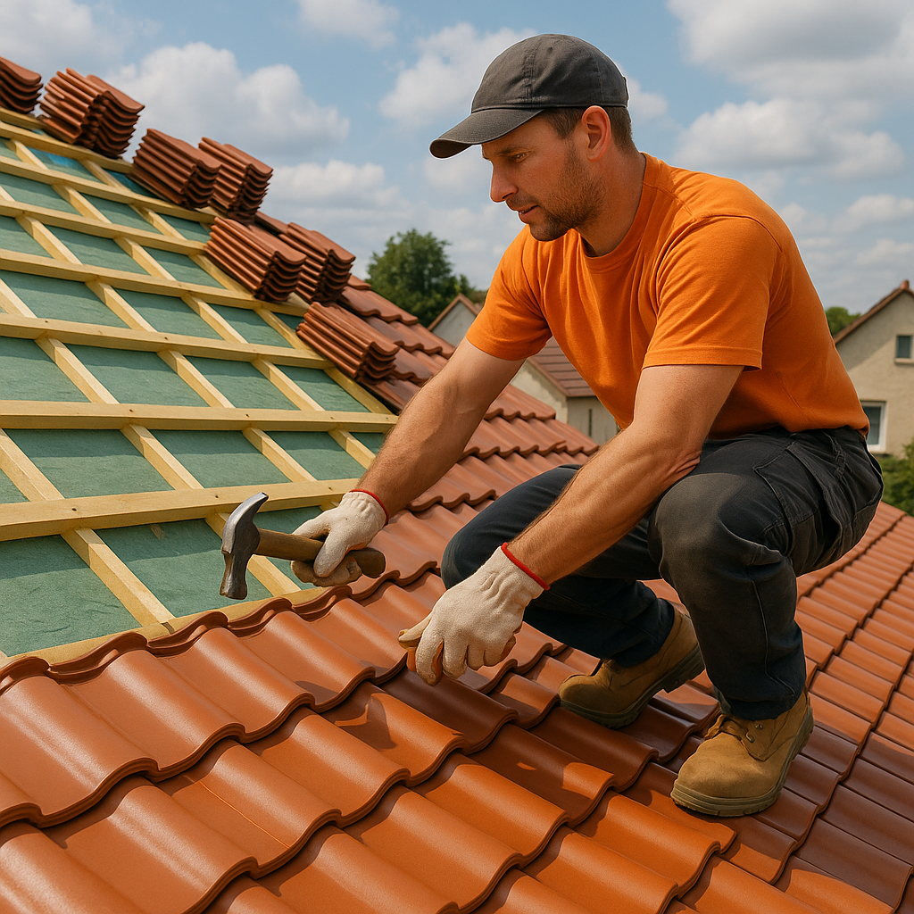 Dachsanierung und Neubau
